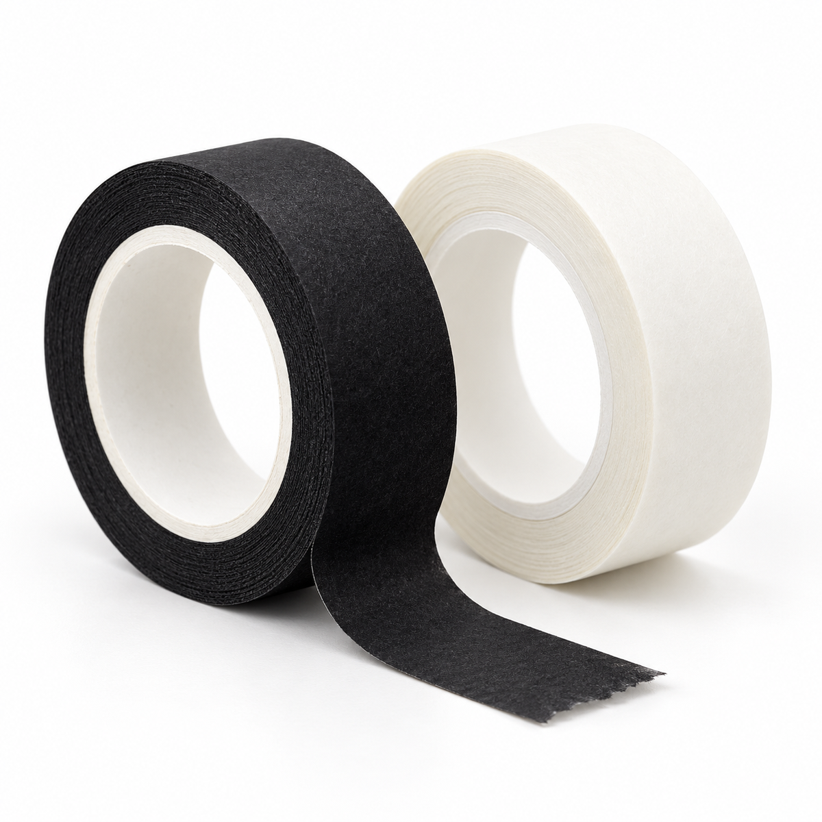 Matte paper tape texture and plain cores